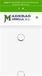 Mobile Screenshot of maderasmarbellamalaga.com